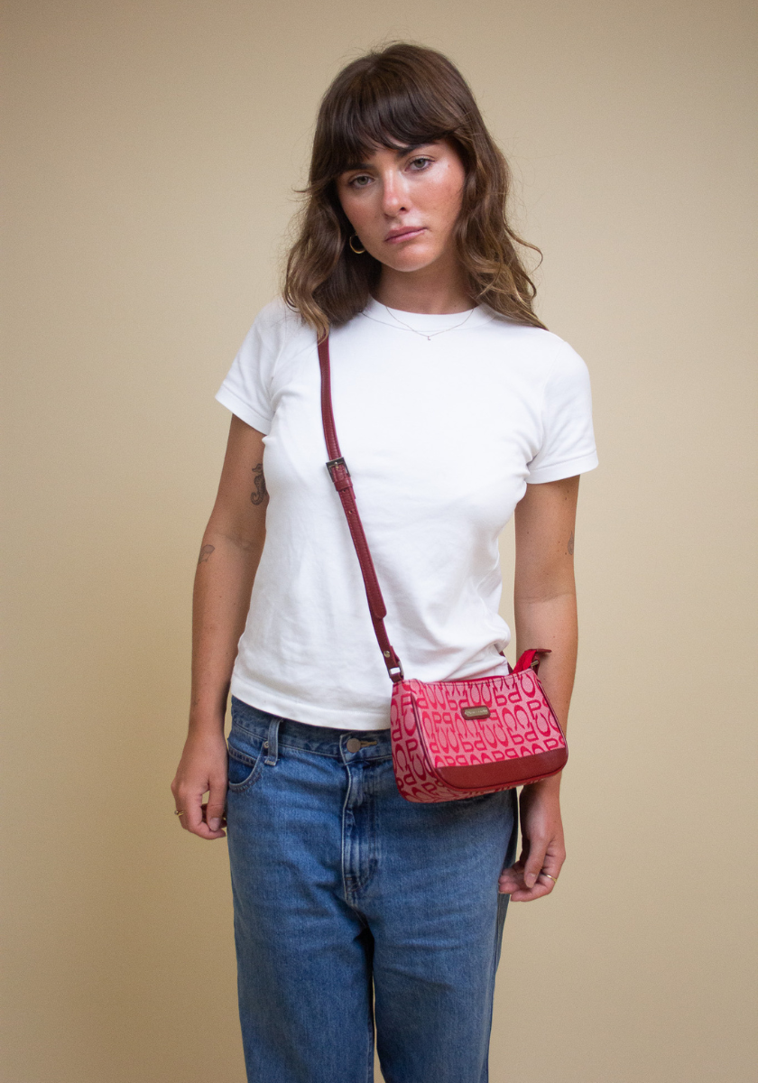 Graphic Handbag - Pink