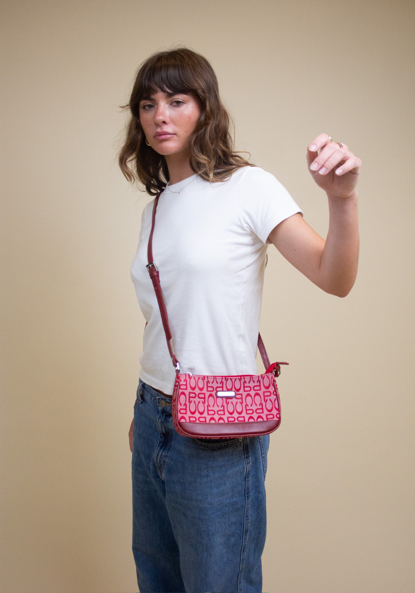 Graphic Handbag - Pink