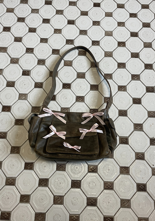 Bow Bag 05 - Faded Brown