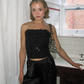 Sequin Corset - Black