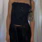 Sequin Corset - Black