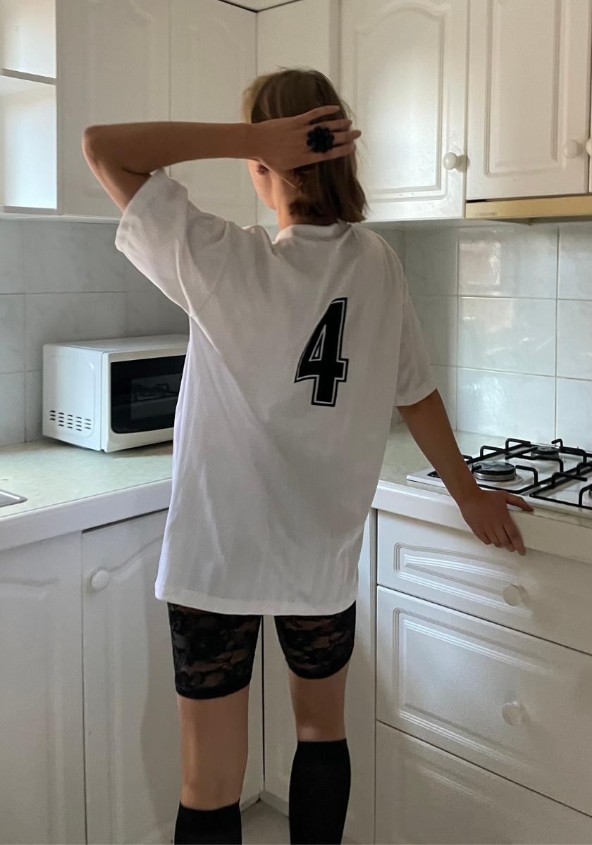 Soccer Jersey - Black & White