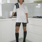 Soccer Jersey - Black & White