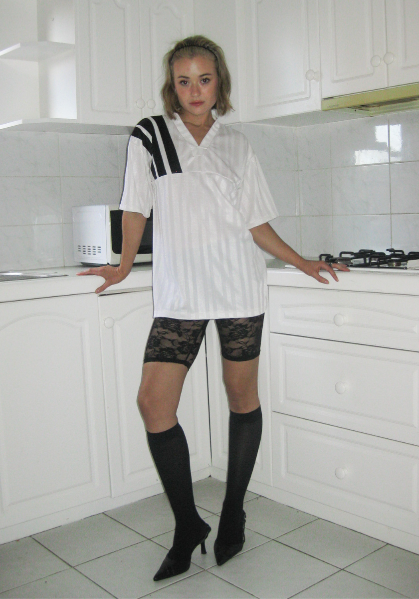 Soccer Jersey - Black & White