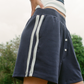 The Track Boxer Short - Navy / Silver