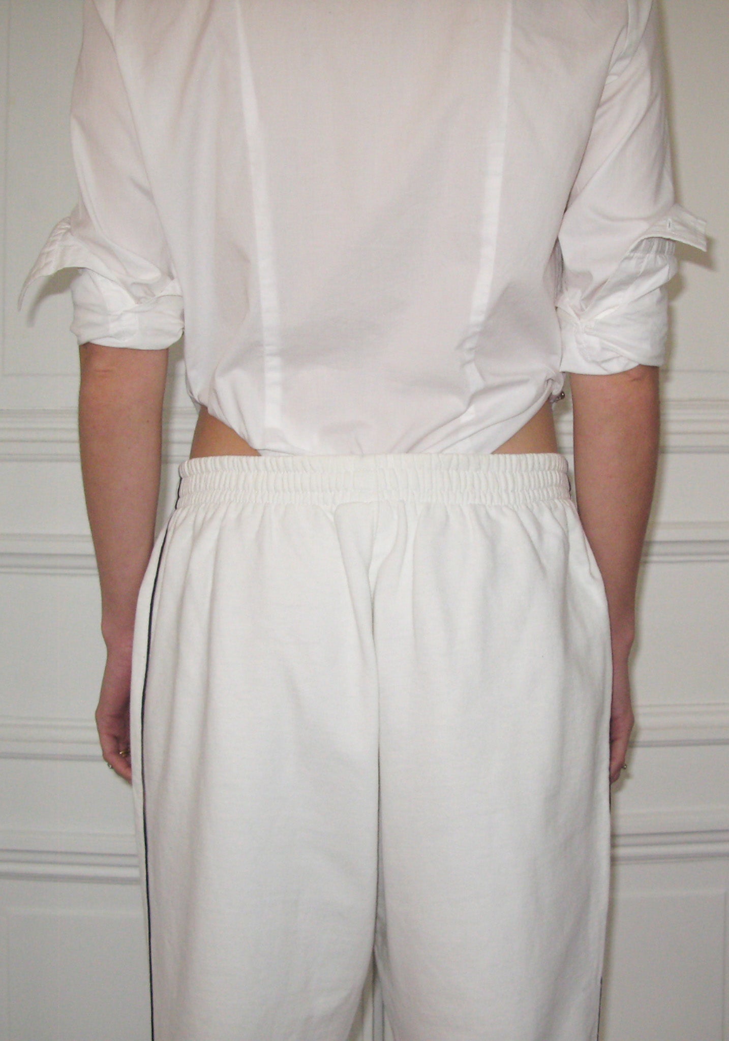 PREORDER - Archive Adidas Capris - White