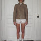 PREORDER - Archive Leather Jacket - Beige