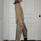 PREORDER - Archive Suede Jacket - Beige