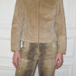 PREORDER - Archive Suede Jacket - Beige